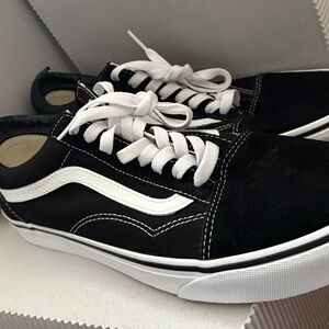 Vans Classic Black and White Men's Sneakers